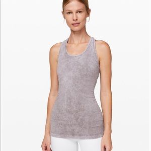 LULULEMON cool racerback in washed half moon